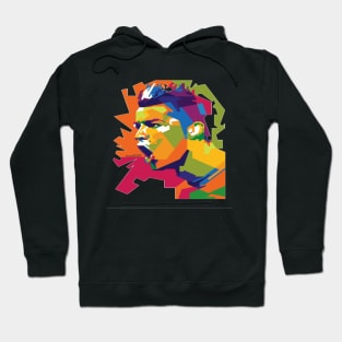 Cristiano Ronaldo pop potrait Hoodie